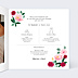 Faire-part Mariage Ronde Romantique