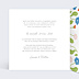 Faire-part Mariage Semons les Fleurs