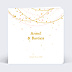 Faire-part Mariage Fairy lights