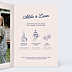 Faire-part Mariage Vive les mariés