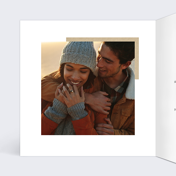 Faire-part Mariage Scrapbooking