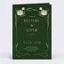 Faire part mariage Art Nouveau