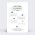 Faire part mariage Tempo