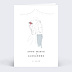 Faire part mariage Illustration Joie