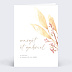 Faire part mariage Prairie