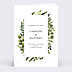 Faire part mariage White Garden