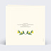 Faire-part Mariage Couronne de Mimosa