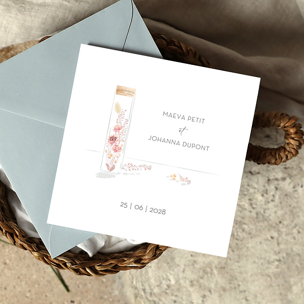 Faire-part Mariage Jolie Fiole