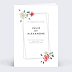 Faire part mariage Fiori