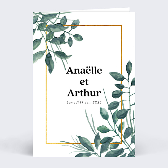 Faire-part Mariage Luxe