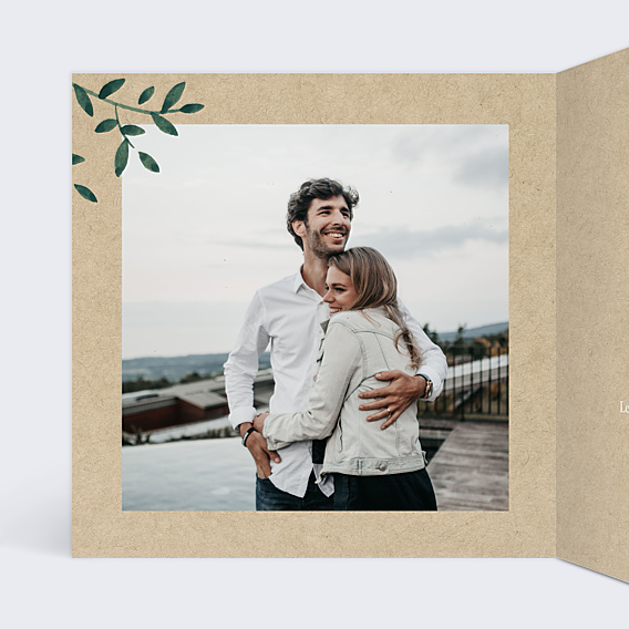 Faire-part Mariage Ombrage