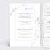 Faire part mariage Map voyage Intérieur Gauche