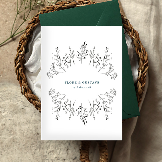 Faire part mariage Idylle Après 4