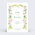 Faire-part Mariage Arche estivale