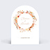 Faire-part Mariage Flower of Fall