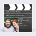 Faire part mariage Clap de cinéma