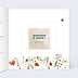 Faire-part Mariage Fleurs des champs avec graines