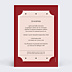 Faire-part Mariage Ticket de cinéma