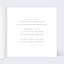 Faire part mariage Papillons Intérieur Droit