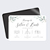 Faire-part Mariage Un Jour Heureux
