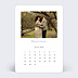 Faire-part Mariage Calendrier Petit Coeur