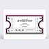 Faire part mariage Faire-part Mariage Ticket Cinéma