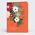 Faire-part Mariage Fleurs et Feuilles