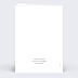 Faire-part Mariage Portrait minimaliste ajusté