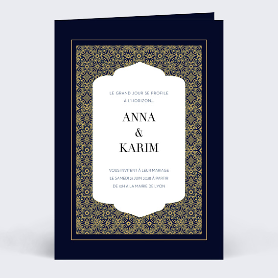 Faire-part Mariage Alhabu