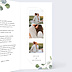 Faire-part Mariage Cadre Ocre Eucalyptus