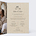 Faire-part Mariage Timeline Voyage