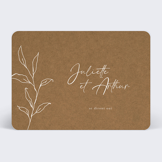 Faire part mariage Son Sourire Après 4