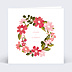 Faire-part Mariage Couronne de Bégonias