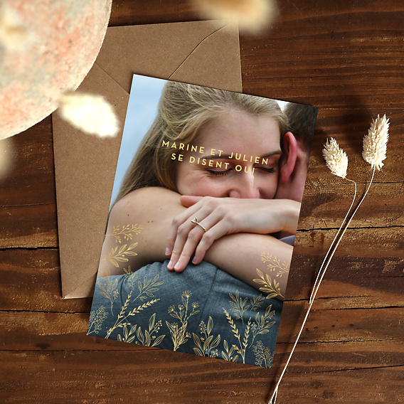 Faire part mariage Écrin Après 4