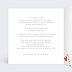 Faire part mariage Fleurs des champs avec graines Intérieur Gauche