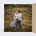 Faire part mariage Idylle à la Montagne Intérieur Gauche