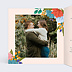 Faire part mariage Jardin Enchanté Intérieur Gauche