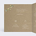 Faire part mariage Modern Love Intérieur Gauche