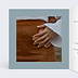 Faire part mariage Photo et Brindille Intérieur Gauche