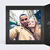 Faire part mariage Photomaton Ardoise Intérieur Gauche