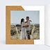 Faire part mariage Sahara Intérieur Gauche
