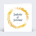 Faire-part Mariage Dorure Marianne