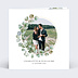 Faire part mariage Couronne Eucalyptus