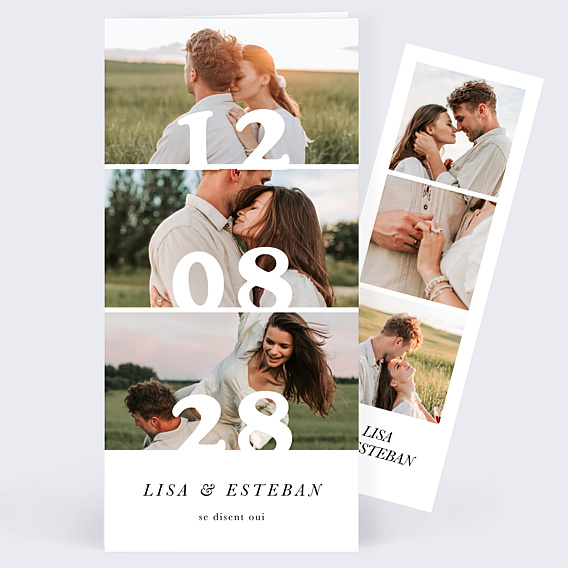Faire-part Mariage Notre Date