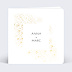 Faire-part Mariage Poudre Ocre