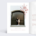 Faire-part Mariage Arche Terracotta