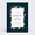Faire-part Mariage Jardin Secret