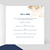 Faire part mariage Dorure Mystique Intérieur Droit