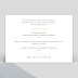 Faire part mariage Cadre Double Verso