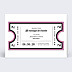 Faire-part Mariage Faire-part Mariage Ticket Cinéma